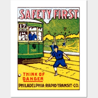 1915 Safety First in Philadelphia Posters and Art